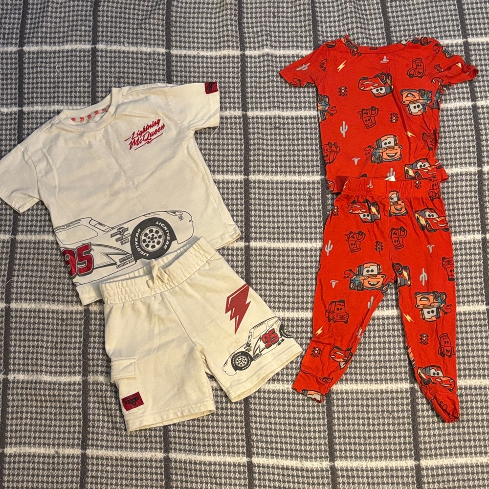 Kids' Cars Themed bundle 2T